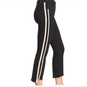 Mother Insider Crop Step Fray